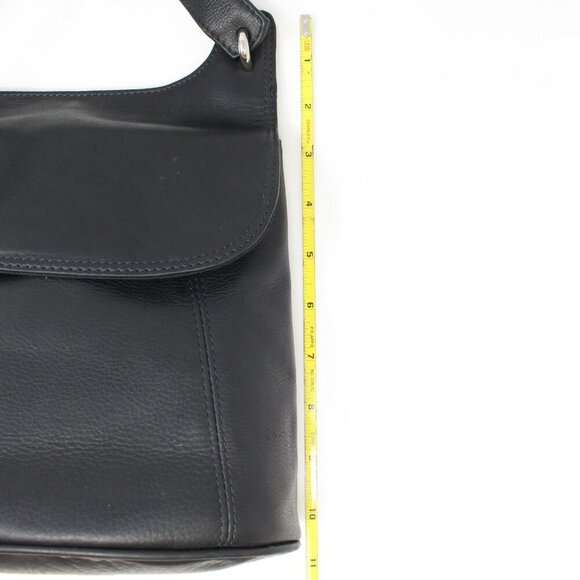 Rolfs Sleek Flap Closure Leather‎ Crossbody Black - Picture 11 of 11